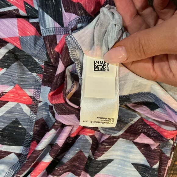 The North Face Women’s EZ Tee Dress Geometric Tribal Print Medium - Picture 7 of 10